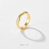 Vewant Women Silver Gold Geometric Ring Women Rock Punk Circle Jewelry - Image 5