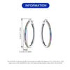 U Shape Hoop Earrings in Many Styles - Image 89