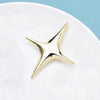 Stainless Steel Star Brooches For Women Men 2-color Simple Easy-match Metal Party Casual Brooch Pins Gifts - Image 5