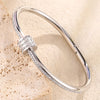 Yupsk 3/1Pcs Classic Stainless Steel Bracelet Set for Women Men Buling Zirconia Bangles Versatile Stacking Accessories - Image 10
