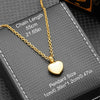 Delicate Heart Memorial Urn Pendant Stainless Steel Cremation Jewelry for Human Ashes, Eternal Keepsake Necklace for Loved One - Image 4