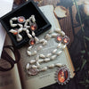 Cottvott Jerusalem Land Virgin Mary Medal Seven Sorrows Rosary Necklace Glass Beads Chain Our Lady Pendant Pray Chaplet Jewelry - Image 3