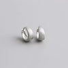 Silver Simple Wide Huggies Gothic Hoop Earrings for Women European Unisex Piercing Rock Jewelry Ear Buckles - Image 26
