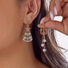 Sparking Snowflake Earrings For Women Shiny Zircon Imitation Pearl Firework Earring Christmas Year Party Jewelry - Image 26