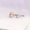 1pc Multi Size Split Shank Oval Prong Bezel Rose Golden Silver Adjustable Ring Set Gemstone Fitting - Image 4