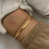 Stainless Steel Snake Chain Anklet for Women Summer Beach Gold Color Anklets Jewelry - Image 4
