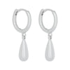 Silver Needle Minimalist 10mm Round Ball Pendant Earrings for Women Hoop Earrings Party Jewelry Gifts - Image 11