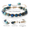 Bohemian Imperial Stone Beaded Bracelet Handmade Braided String Bangles Friendship Jewelry Gift Vintage Design Strand Bracelets - Image 5