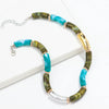 Chunky Bamboo Curved Tube Acrylic Choker Necklace Men Women Colorful Big Elbow Stack Necklace Jewelry Gift - Image 13