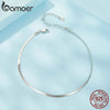 Silver Snake Chain Anklet Bracelet, Adjustable Beach Ankle Bracelets for Women Foot Chain Jewelry 3 Styles - Image 4
