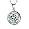 High End Geometric Design Love Cube Zircon Necklace with Removable Round Zircon Jewelry Elegant Daily Accessories - Image 27