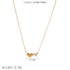 Stainless Steel Zircon Pendants Necklace Anklet Set Elegant Women High-quality Jewelry Gifts - Image 13