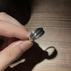 Retro Overlapping Ring For Men Silver Color Punk Gothic Adjustable Open Ring Handmade Rock Unisex Jewelry Accessories Man Gift - Image 5