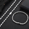 Iced Out Cubic Zirconia Tennis Bracelet Layering Bracelets Stuff for Men Women - Image 11