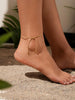Ankle Bracelets for Women Adjustable Stainless Steel Chain Anklet Bracelet Thin Chain Anklet Summer Beach Jewelry - Image 5