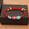 Lucky Cube Shape Evil Eye Personality Bracelet For Women Female Hip-Hop Style Adjustable Jewelry Accessories Gifts - Image 10