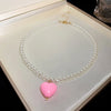 Imitaition Pearl Necklace for Women Simple Collarbone Chain White Choker Necklaces Wedding Jewelry - Image 13