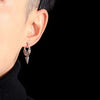 1 Pair Crosses Star Geometric Vintage Stainless Steel Round Small Hoop Earrings for Man Woman Teens Gift Jewelry Y2k Accessories - Image 5