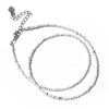 Shiny Crystal Necklaces Simple Small Beads Necklaces Facted Stone Choker Clavicle Chain Women Jewelry Male gifts - Image 23