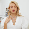 Hip Hop Jewelry Cubic Zirconia Iced Out Tennis Chain Iced Out Gold Plated Bling Necklace For Women - Image 6