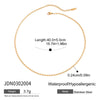 Stainless Steel Y-Shaped Necklace with a Slim Pendant Drop - Image 9