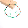 Faceted Gemstones 2-3mm Beads Hand Woven Adjustable Bracelet Lapis Lazuli Crystal Turquoise Choker Men Female Jewelry Party Gift - Image 41