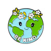 Love Earth Enamel Pins Plant Garland Heart Smile Planet Cat Brooches Lapel Badges Environment Protection Jewelry Gift For Friend - Image 17