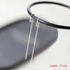Simple Style Box Chain Tassel Drop Earrings For Women Long Dangle Earring Piercing Line Accessories Thin Mini Ear Jewelry - Image 7