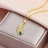 Sweet Sexy Zircon Crystal Series Pendant Necklaces For Women Female Stainless Steel Neck Chain Jewelry Girls Party Gift - Image 7
