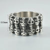 1PC Steel Metal Glossy Rings for Men Geometric Width Signet Square Finger Punk Style Ring Jewelry Gifts - Image 10