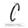 Men's Thin Bracelet,Stainless Steel Cuff Bangle Bracelet, Thin Cuff, Boyfriend Cuff, Gifts for Him, Father's Day Gifts - Image 21