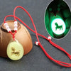 Chinese Style 12 Zodiac Pendant Necklaces Luminous Crystal Animal Necklace Man Woman Adjustable Red Rope Chain Jewelry Gift - Image 4