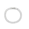 Christmas Jewelry Gift For Ladies Square Tennis Chain Choker Necklace Green Pink White Black Crystal Necklace - Image 17