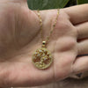Crystal Tree of Life Necklace for Women Stainless Steel Long Chain Pendants Choker Aesthetic Jewelry collares - Image 4