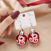 Christmas Color Sequin Snowflake Resin Star Light Balls Dangle Earring for Women Christmas Festive Atmosphere Jewelry - Image 8