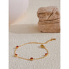 Double Side Enamel Heart Chain Chic Bracelet Bangle Gift Stainless Steel Charm Korean Golden Jewelry Women - Image 5