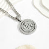 A Dollar Pendant Necklace with a Unique Style, Featuring a Diamond-Encrusted Dollar Cuban Chain - Image 3