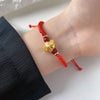 Lucky 12 Constellation Zodiac Sign Braided Animal Bracelet Men Women Red Rope Gold Color Beads Bracelet Bangle Gift Jewelry - Image 6
