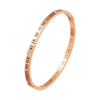 Roman Numeral Stainless Steel Bangle for Women Men Gold Color Bracelet Jewelry Accessories Gifts - Image 1