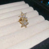 Crystal Star Clip-On Ear Cuff Earrings in Gold-Tone or Silver-Tone - Image 7