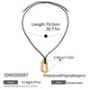 Stainless Steel Micro Cord Necklaces Women Statement Metal Gold Plated Jewelry collares - Image 8