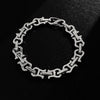 316L Stainless Steel Bracelet for Men Women Gold Plated Geometric Chain Bracelets Jewelry - Image 8