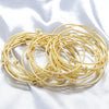 Gold Plated Micro-Set Zirconia 26 Letters A-Z Simple Unisex Bracelet Lucky Letters Bracelet Golden - Image 2