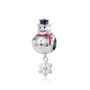 Christmas Silver Charms Santa Claus Reindeer Christmas Tree Snowman Elk Bead Fit Bracelet Necklace Jewelry - Image 39