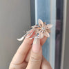 Elegant Opal Stone Flower Brooch Pins For Women Clothing Accessories Charms Rhinestone Tassel Brooches Party Jewelry Pin Gifts - Image 5