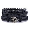 Classic Hand-Woven Leather Bracelet Multilayer Men Bracelets Punk Beads Bangle for Friend Charm Jewelry Gifts - Image 29