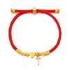 Stainless Steel Gold Color Heart A-Z Initial Letter Bracelet Men Luck Red Rope Charm Bracelet For Women Men Jewelry Gift - Image 14