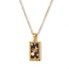 Retro Styles Tarot Card Pendant Necklace For Women Featuring Sturdy Stainless Steel Zodiacs Designs - Image 9