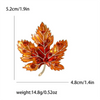 1Pc Dainty Maple Leaves Brooch for Women Men Simple Leaf Brooches Pins Jewelry Accessories Birthday Gifts - Image 8