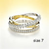 Minimalist Round Zircon Jewelry Set Female Birthday Anniversary Ornaments - Image 18